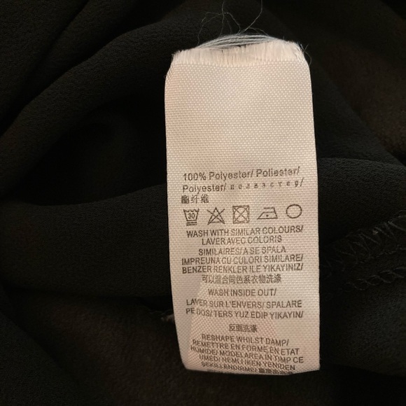 Unique 21 Womens Sexy Lingerie Size 20 Black Sheer Romper Shorts Deep V Neck - Picture 8 of 8